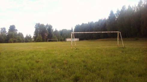 Футбольный стадион в Нейво-Рудянке превратили в место для пикников (ФОТО)