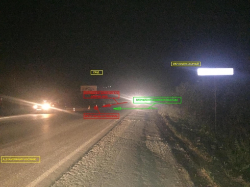 Полиция ищет очевидцев смертельного ДТП на Сибирском тракте