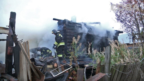 В селе Горный Щит после пожара в частном доме нашли труп