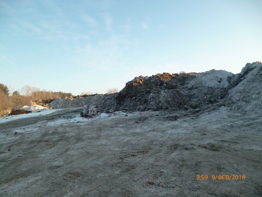 Два нижнетагильских предприятия складировали снег с нарушениями законодательства