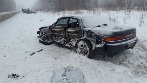 В ДТП на трассе Нижний Тагил — Верхняя Салда пострадали два человека, в том числе ребенок