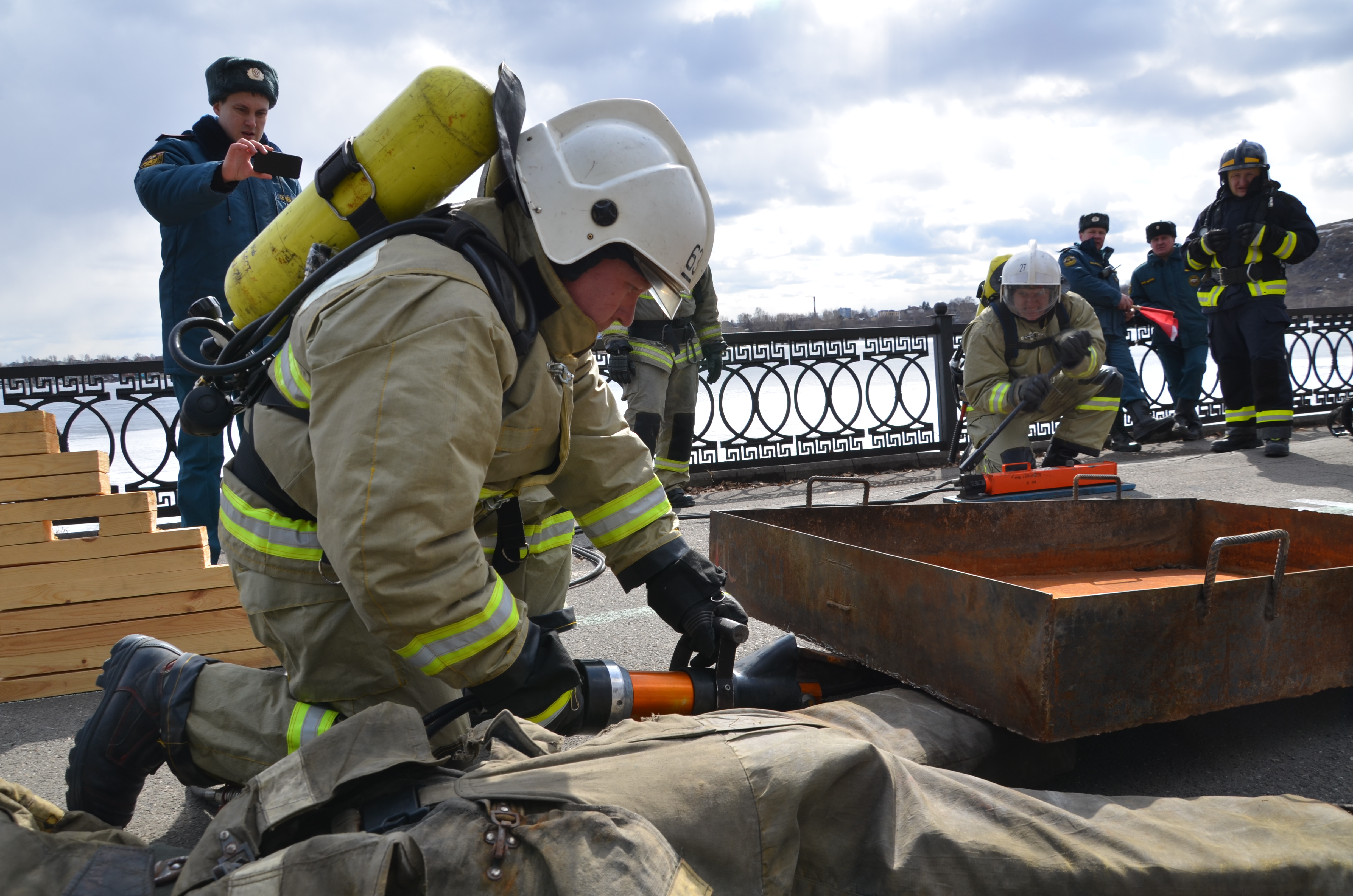 В Свердловской области прошел I Чемпионат по пожарно-спасательному кроссфиту