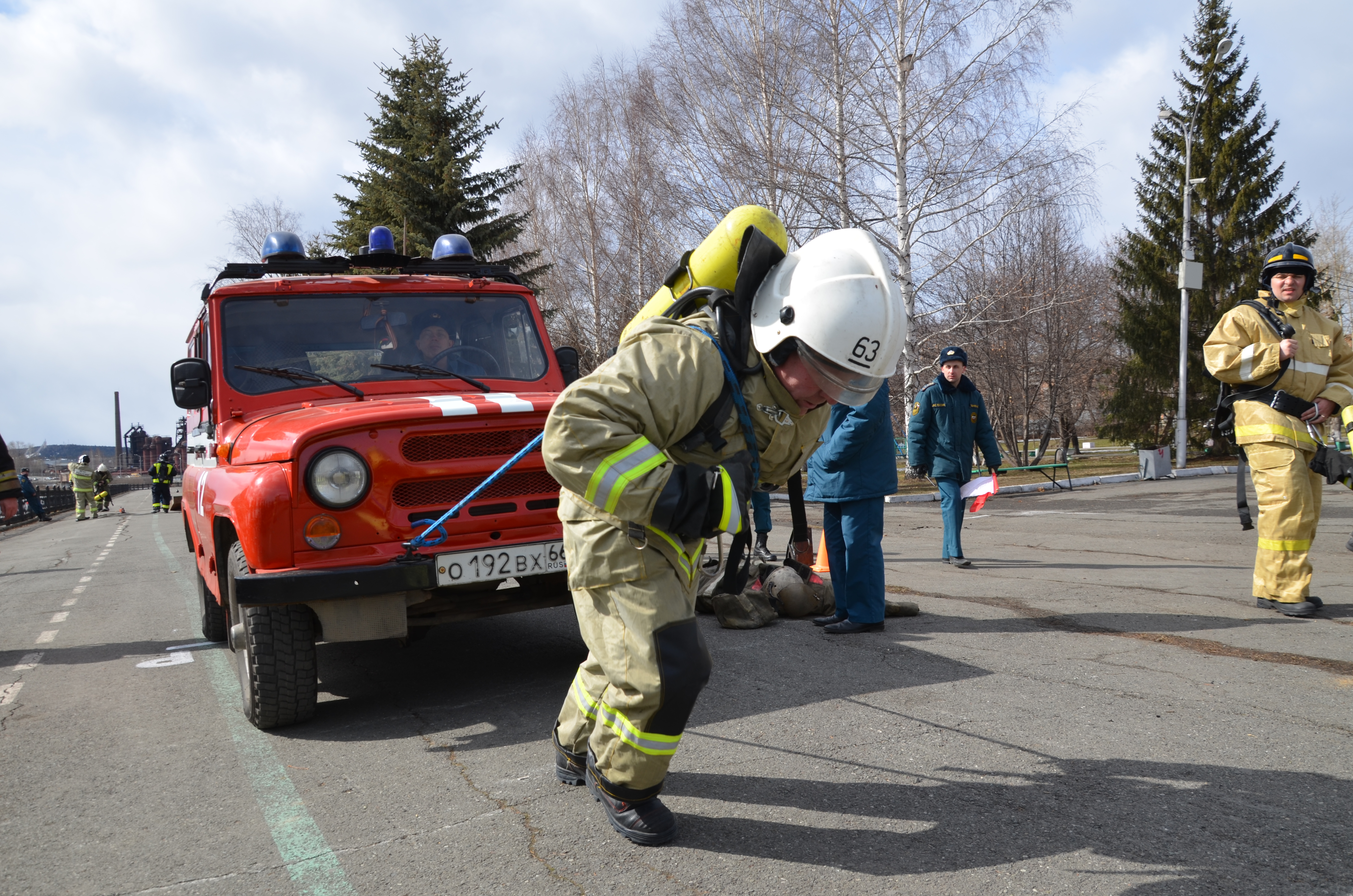 В Свердловской области прошел I Чемпионат по пожарно-спасательному кроссфиту