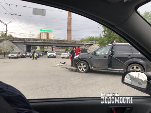 В Екатеринбурге произошло массовое ДТП