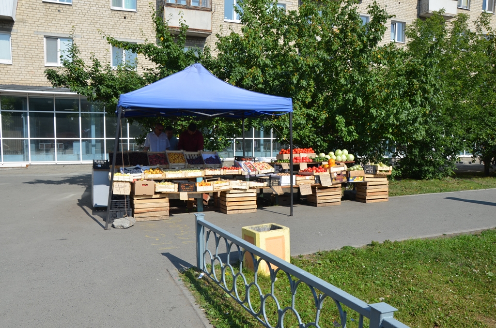 В Екатеринбурге полицейские не реагируют на незаконную уличную торговлю на Эльмаше