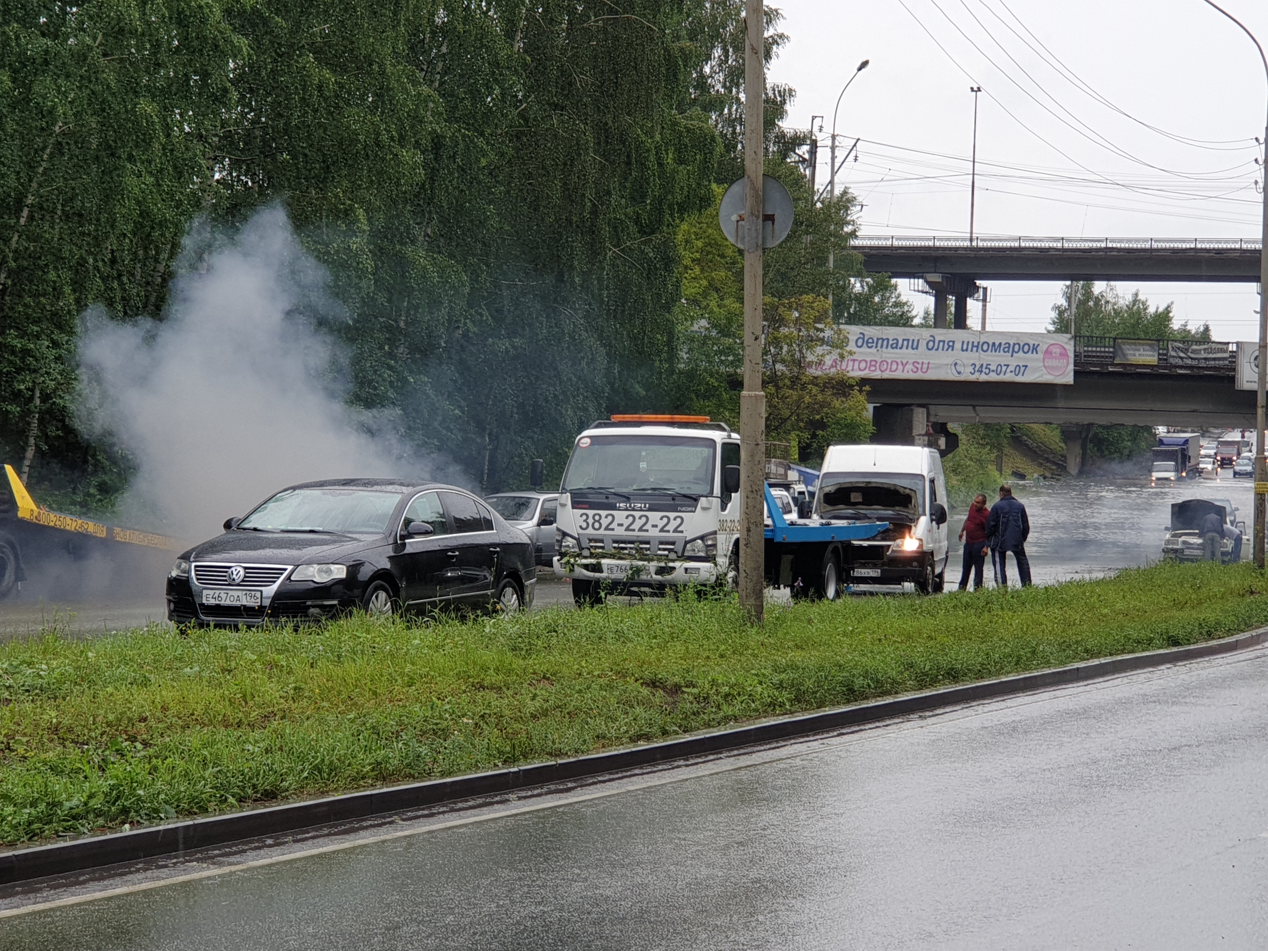 Екатеринбург и пригород на одно утро превратились в Венецию