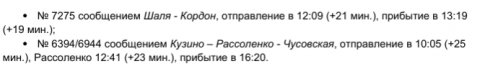 В Свердловской области на один день отменят несколько пригородных поездов