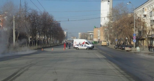 Около ж/д вокзала в Екатеринбурге разлилась горячая вода